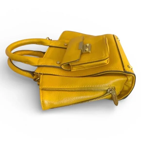 3.1 Phillip Lim Yellow Mini Crossbody Tote | Leather | Designer Bag - Picture 4 of 8